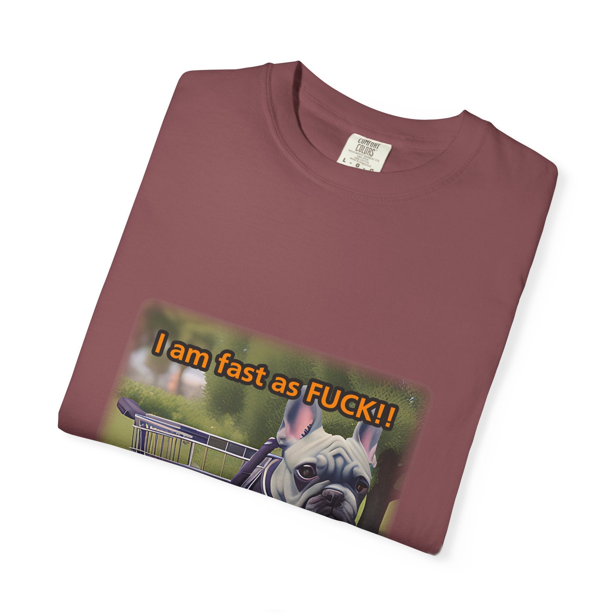Funny Dog T-Shirt: I Am Fast As F*CK! Color Set 1