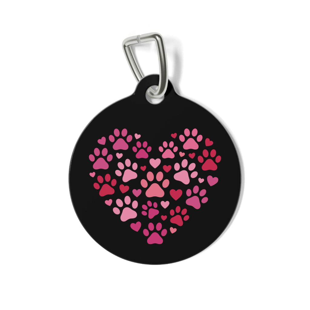 Pet Tag — Heart of Pawprints Personalized Dog/Cat ID Tag