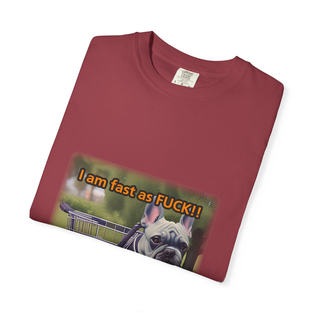 Funny Dog T-Shirt: I Am Fast As F*CK! Color Set 1