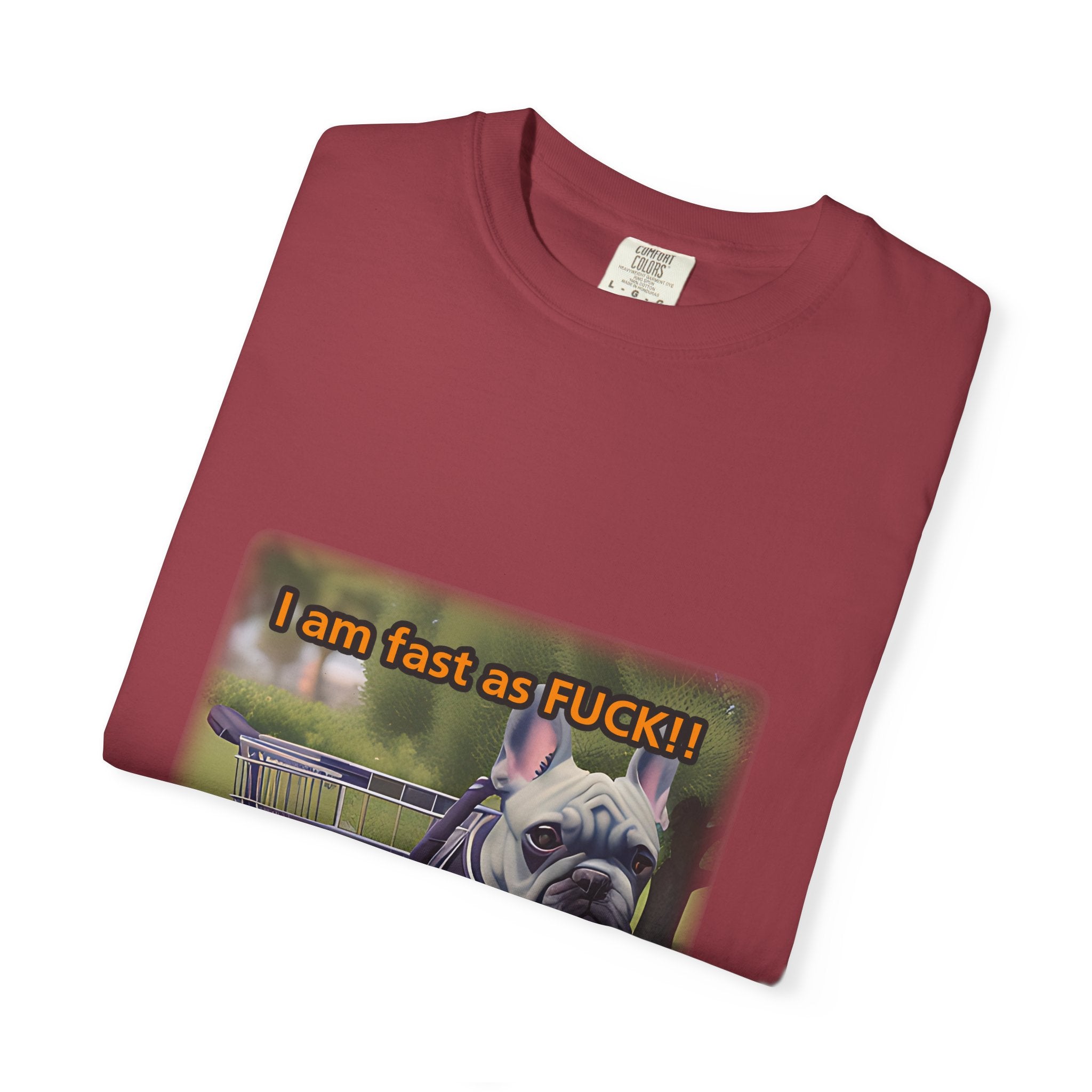 Funny Dog T-Shirt: I Am Fast As F*CK! Color Set 1