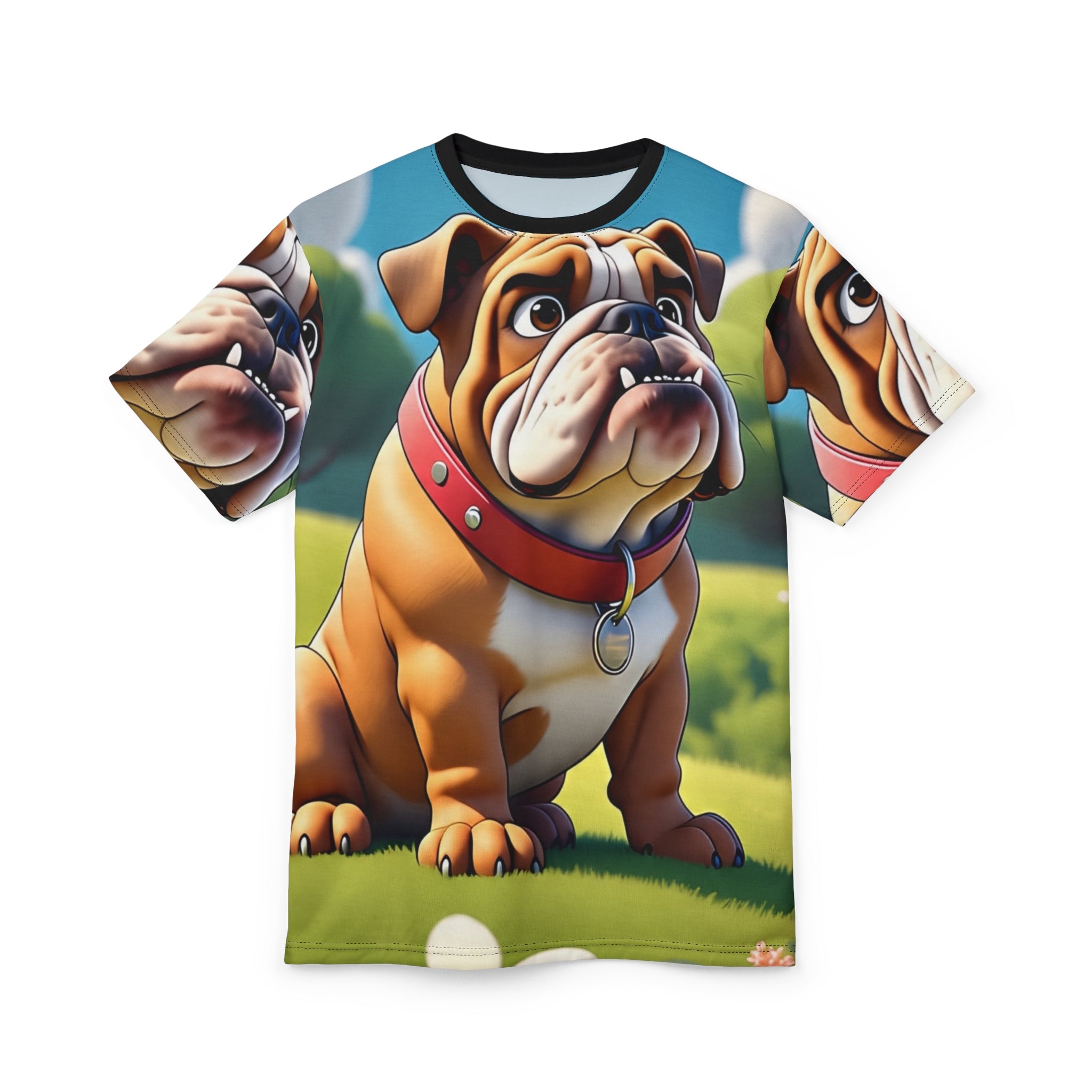 English Bulldog Unisex Tee - Pet Lover Gift, Animal T-Shirt