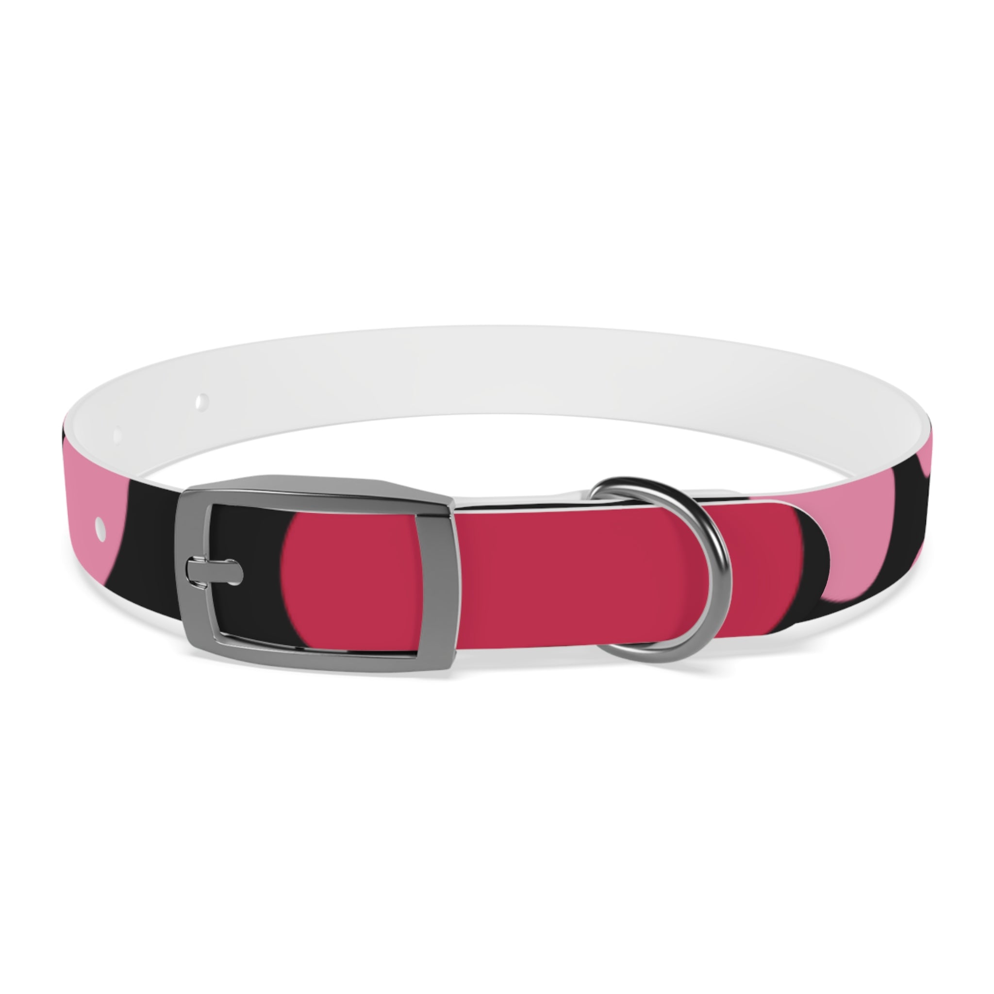 Pink Heart Dog Collar — Valentine’s Day Cute Pet Accessory