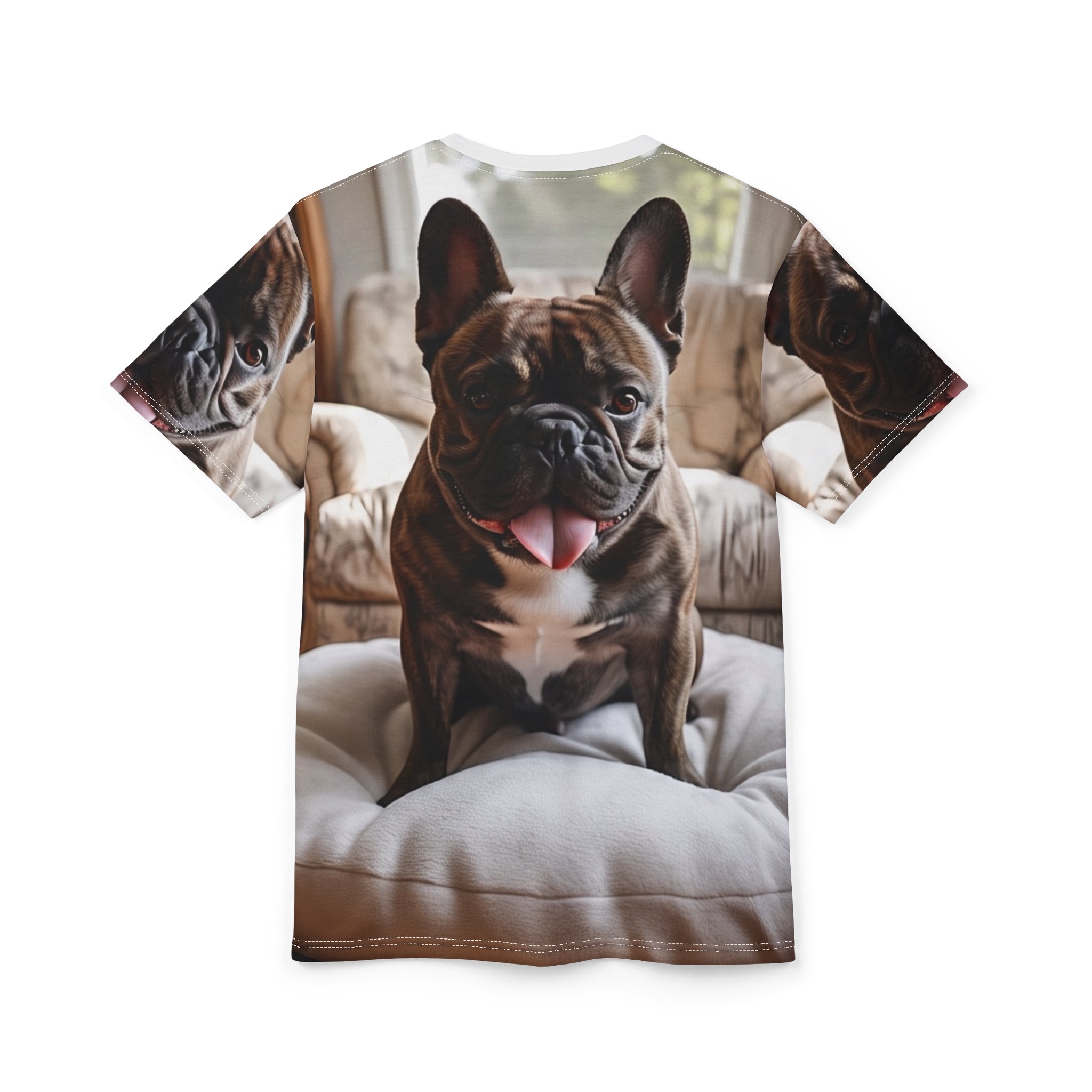 Fun Frenchie Print Unisex Tee - Perfect for Pet Lovers!