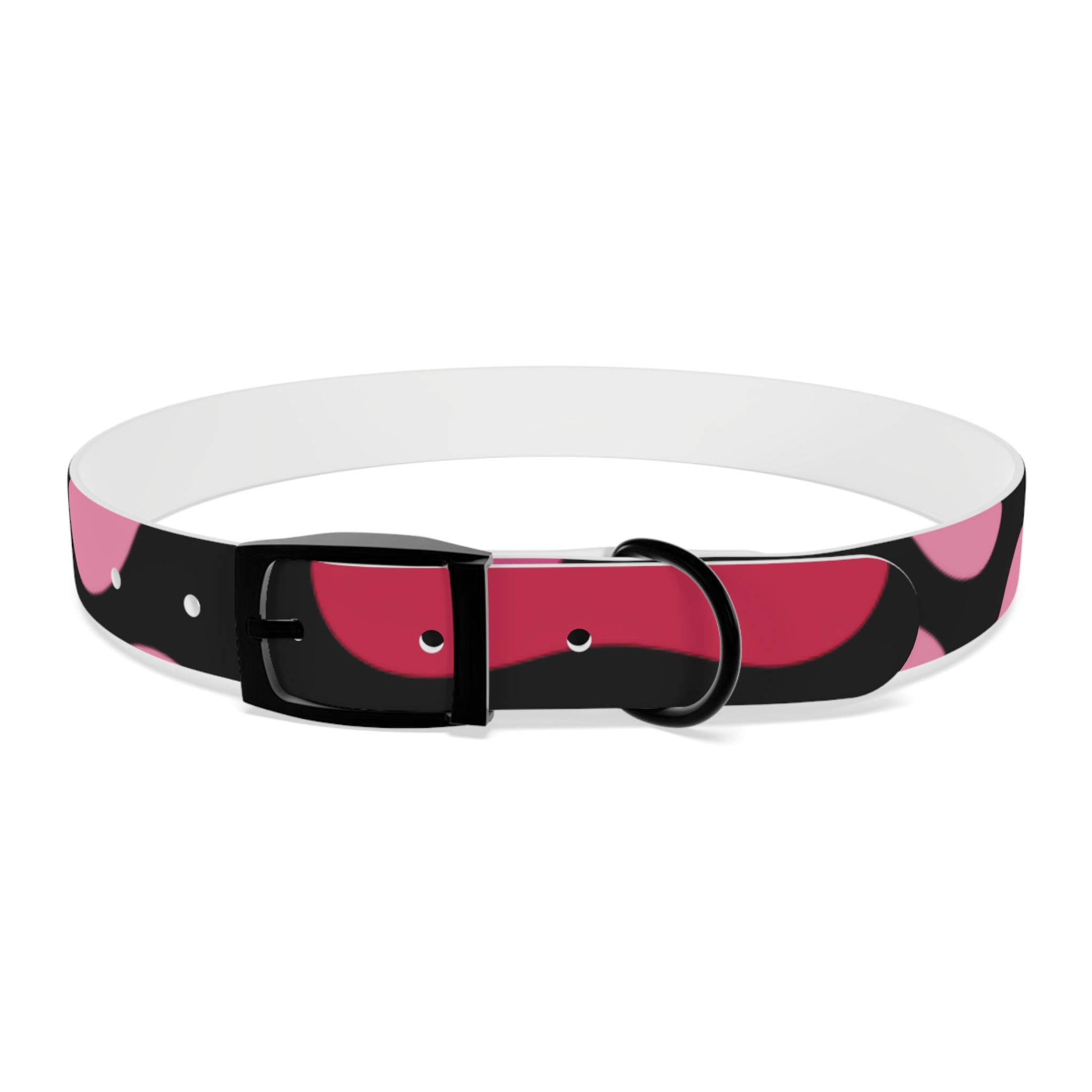 Pink Heart Dog Collar — Valentine’s Day Cute Pet Accessory