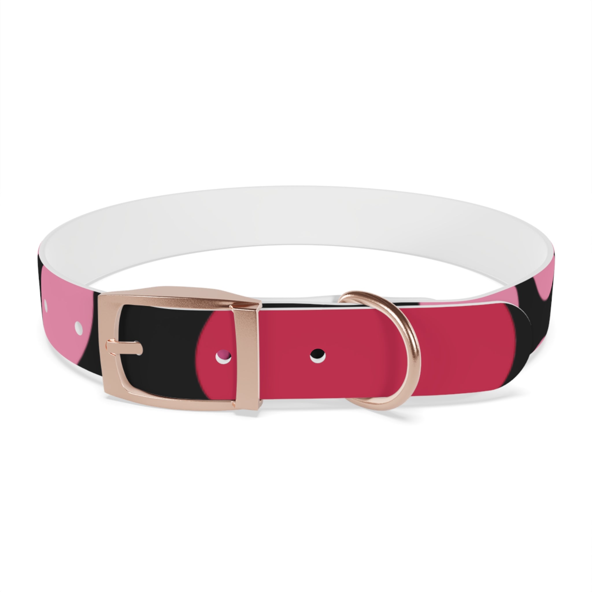 Pink Heart Dog Collar — Valentine’s Day Cute Pet Accessory