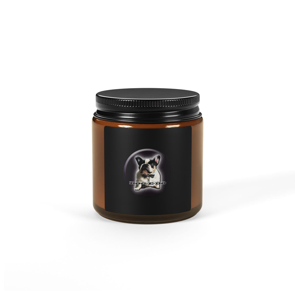 Soy Candle — Sphynx Cat Amber Jar (Scented)