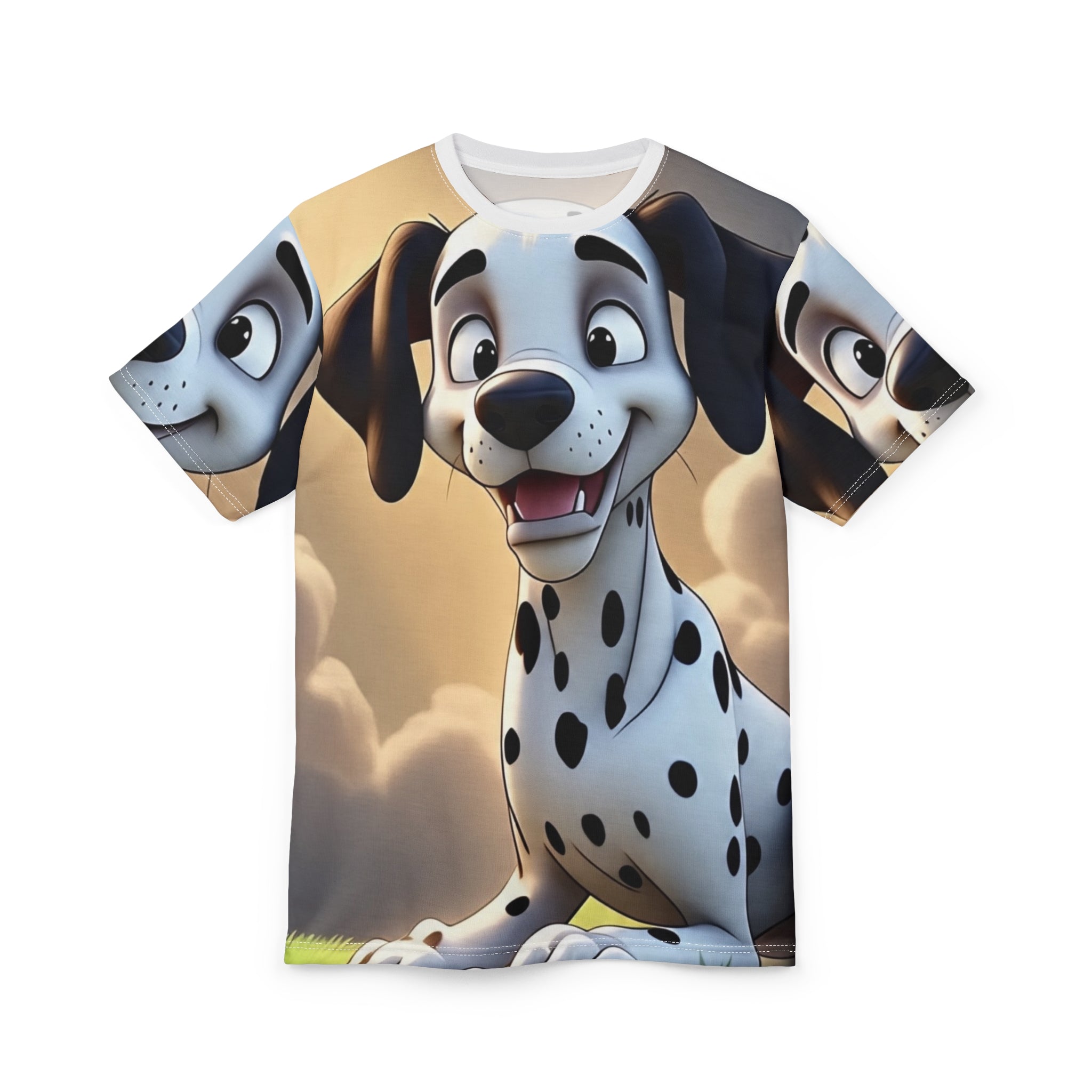 Dalmatian Fun Dog Print Unisex Tee - Perfect for Pet Lovers!