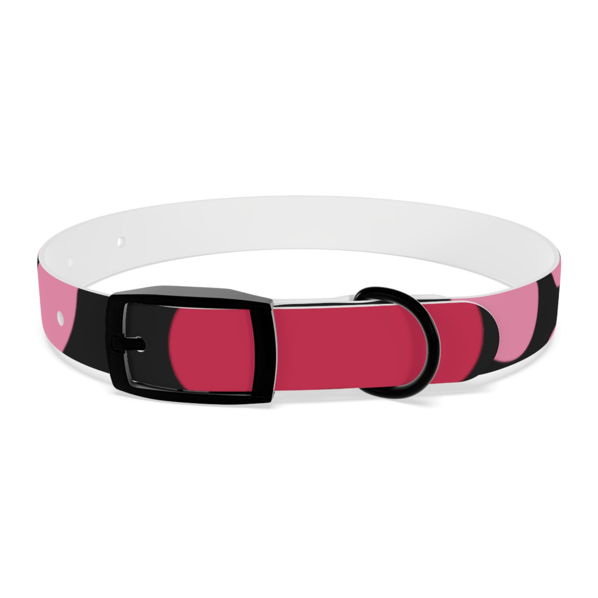 Pink Heart Dog Collar — Valentine’s Day Cute Pet Accessory