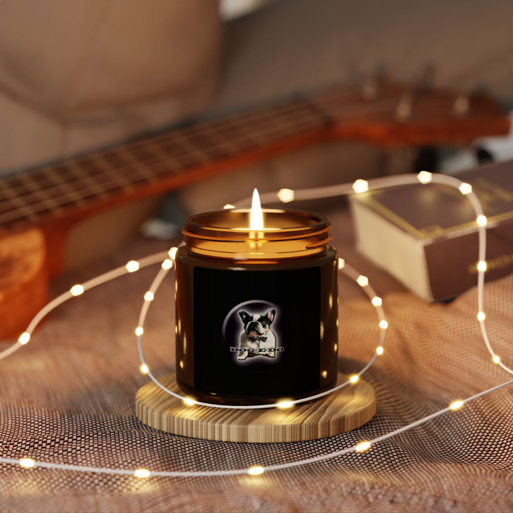 Soy Candle — Sphynx Cat Amber Jar (Scented)