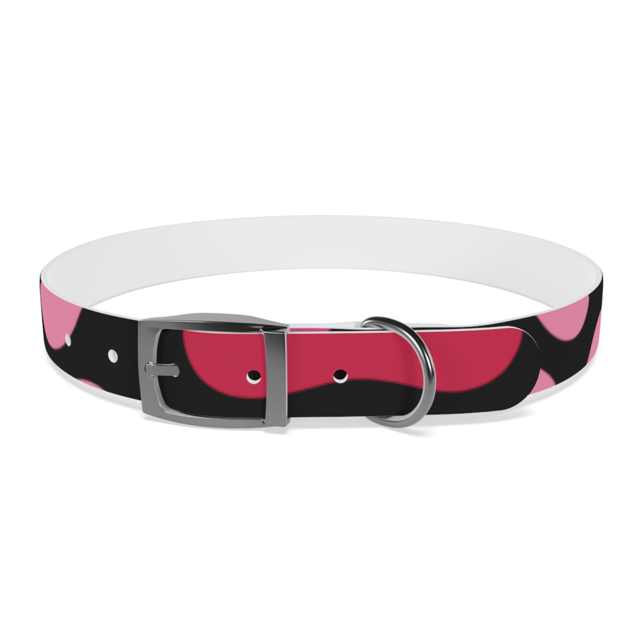Pink Heart Dog Collar — Valentine’s Day Cute Pet Accessory
