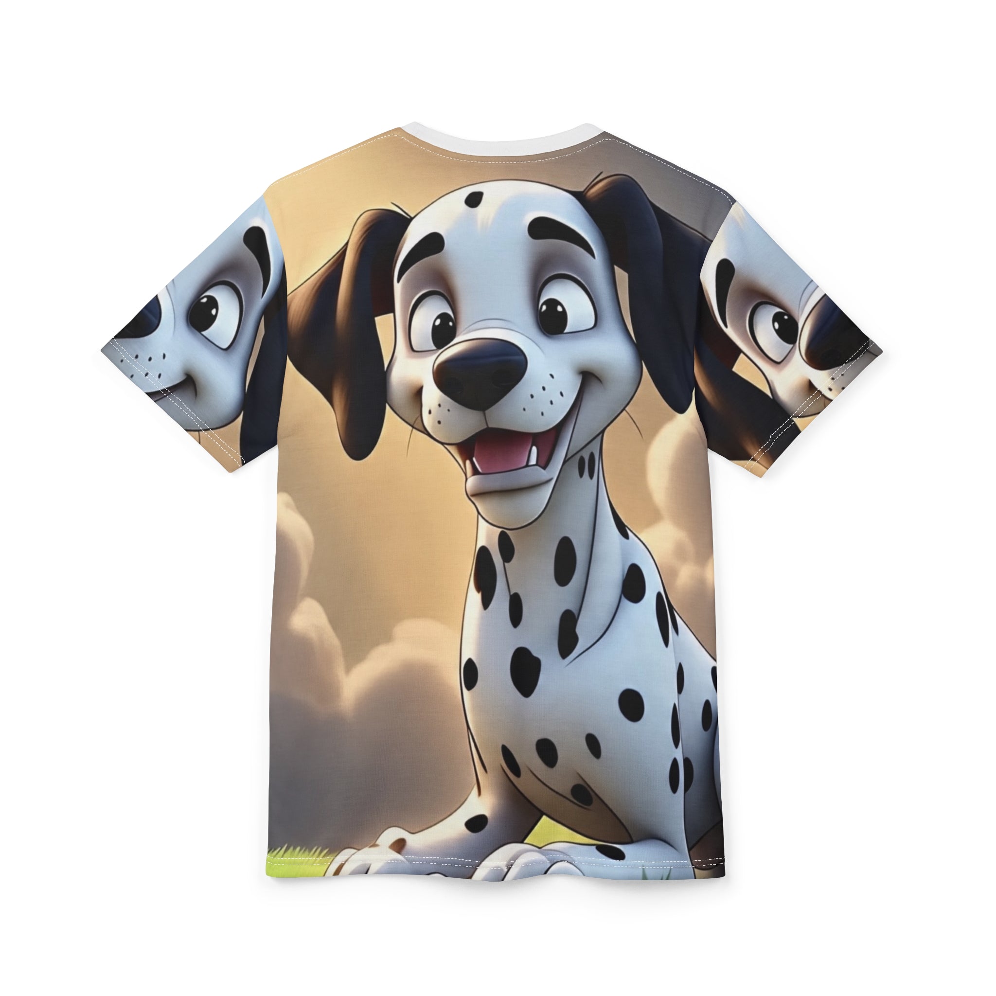 Dalmatian Fun Dog Print Unisex Tee - Perfect for Pet Lovers!