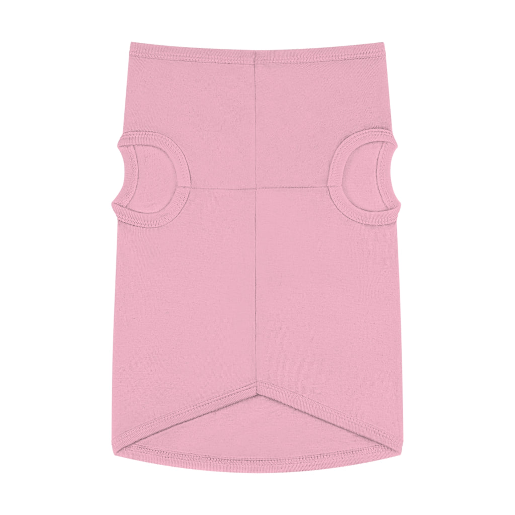 Pet Tank Top — Pink Paw Heart Dog & Cat Tee for Valentines & Everyday Wear