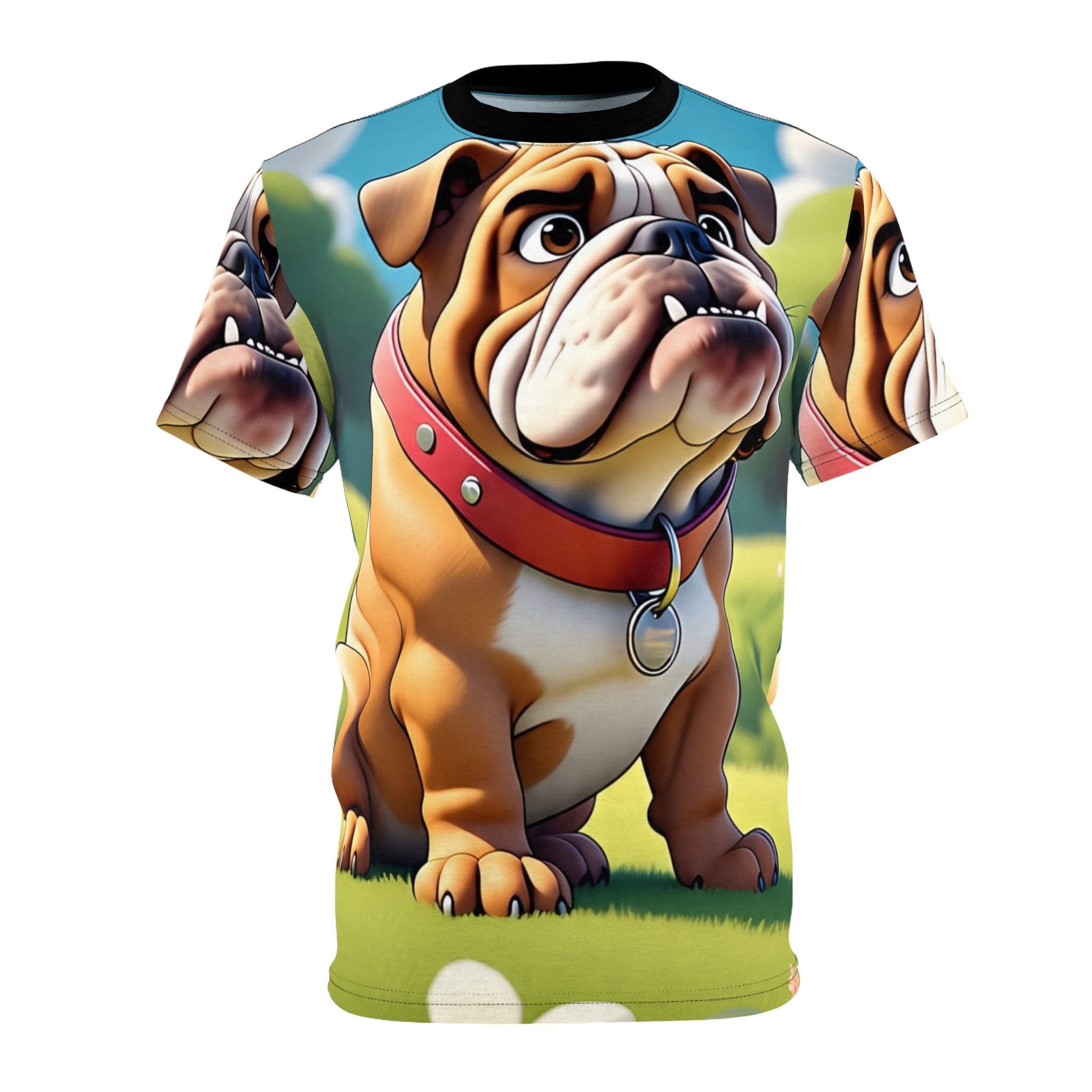 English Bulldog Unisex Tee - Pet Lover Gift, Animal T-Shirt