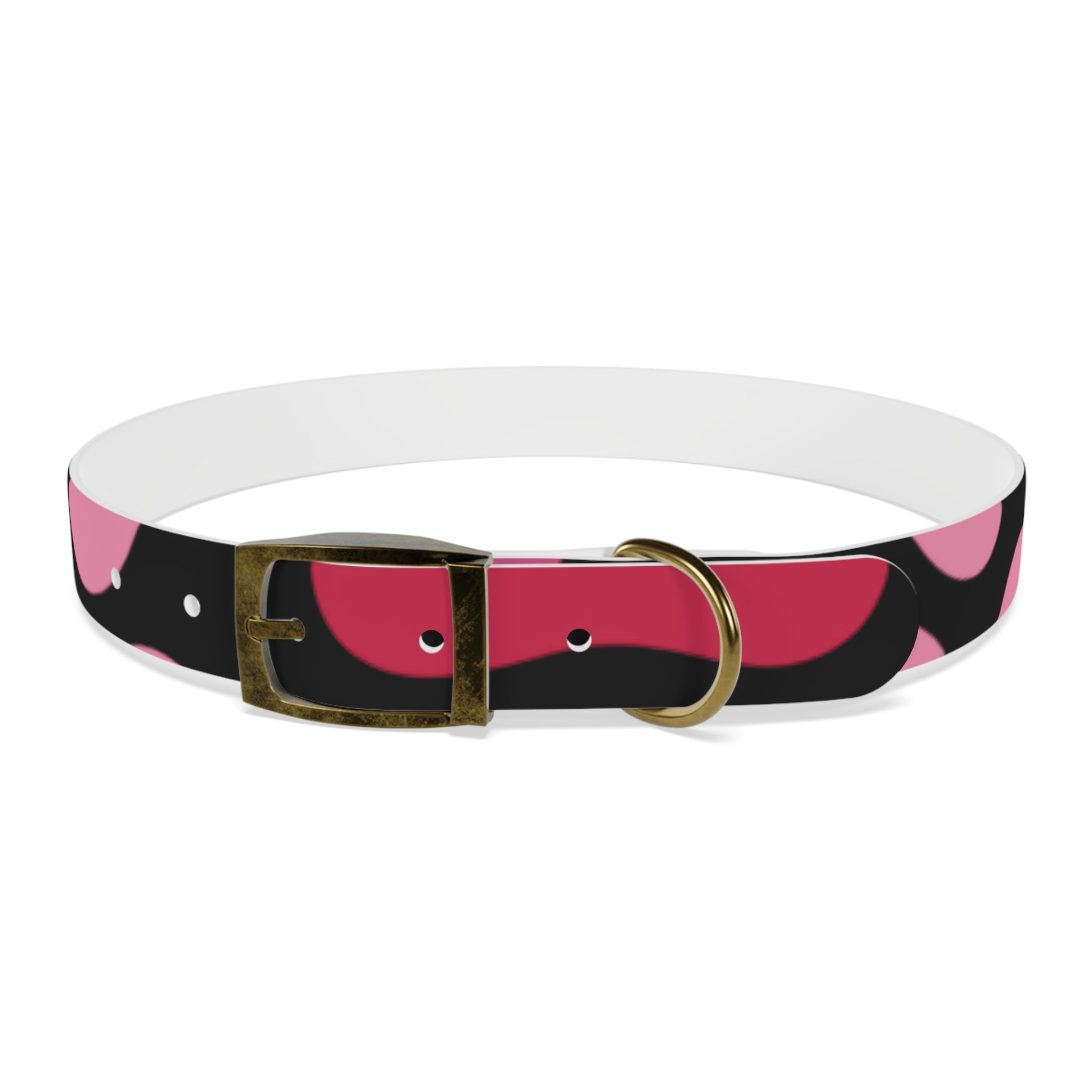 Pink Heart Dog Collar — Valentine’s Day Cute Pet Accessory