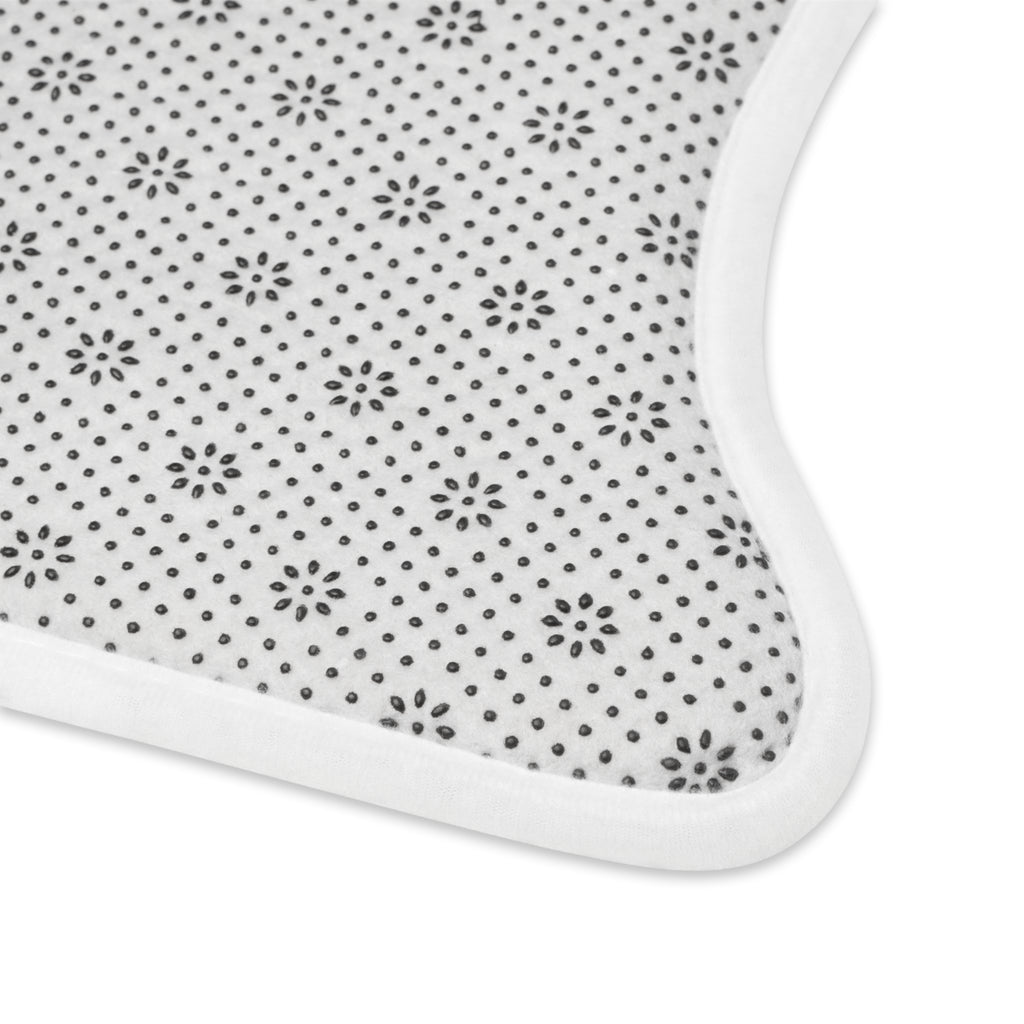 Heart Paw Pet Feeding Mat — Pink Valentine Placemat for Dogs & Cats
