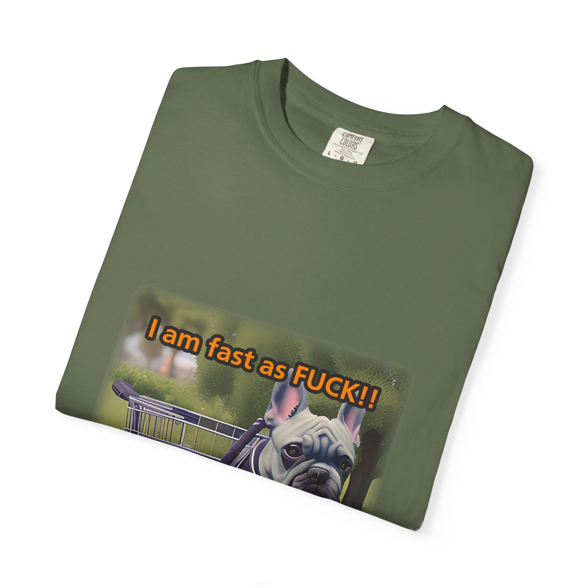 Funny Dog T-Shirt: I Am Fast As F*CK! Color Set 1